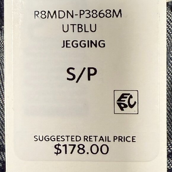 NWT Women's EILEEN FISHER Organic Cotton Stretch Denim Legging Jeans | Size S - Picture 10 of 12